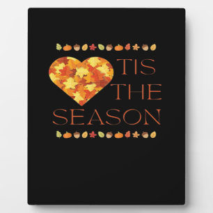 Herfstbladeren Mooie Herfst Grafische Thanksgiving Fotoplaat