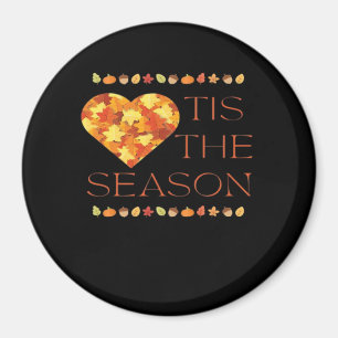 Herfstbladeren Mooie Herfst Grafische Thanksgiving Magneet