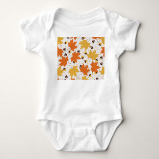 Herfstbladeren, naadloos design. romper