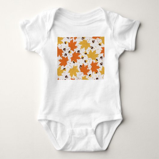 Herfstbladeren, naadloos design. romper (Voorkant)