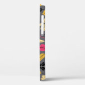 Herfstbladeren: naadloos donker patroon Case-Mate iPhone case (Achterkant / Links)