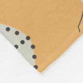 Herfstbladeren, naadloos patroon. fleece deken (Hoek)