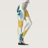 Herfstbladeren,  naadloos patroon. leggings (Rechts)