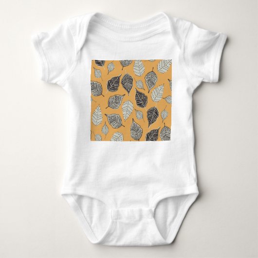 Herfstbladeren, naadloos  patroon. romper (Voorkant)