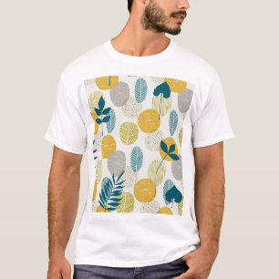 Herfstbladeren,  naadloos patroon. t-shirt