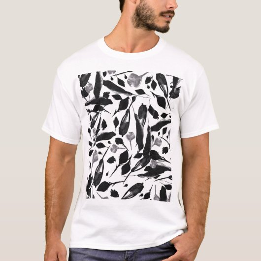 herfstbladeren, naadloze achtergrond. t-shirt (Voorkant)