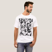 herfstbladeren, naadloze achtergrond. t-shirt (Voorkant volledig)