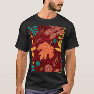 Herfstbladeren: naadloze Natuur T-shirt