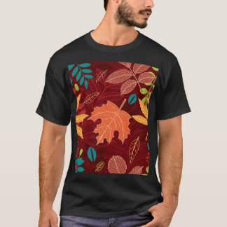 Herfstbladeren: naadloze Natuur T-shirt