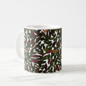 Herfstbladeren Natuur Koffiemok (Voorkant links)