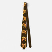 Herfstbladeren Necktie – Waterverf Herfst Mode Stropdas (Voorkant)