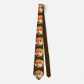 Herfstbladeren Necktie – Waterverf Herfst Mode Stropdas (Voorkant)