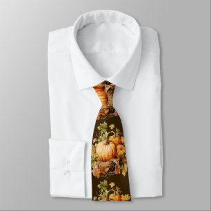 Herfstbladeren Necktie – Waterverf Herfst Mode Stropdas