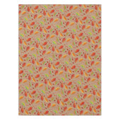 Herfstbladeren Noten Kastanjes Patroon Elegant Her Tafelkleed (Voorkant)