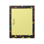 Herfstbladeren notitieblok (Linkerzijde)