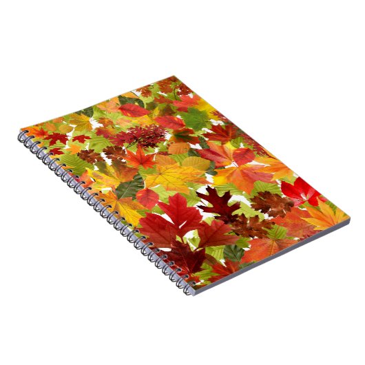 Herfstbladeren Notitieboek (Rechterzijde)