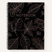 Herfstbladeren Notitieboek (Voorkant)