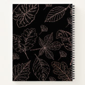 Herfstbladeren Notitieboek (Achterkant)