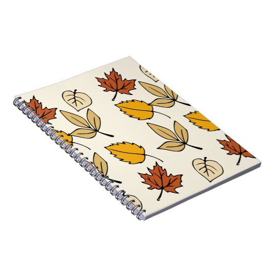 Herfstbladeren Notitieboek (Rechterzijde)