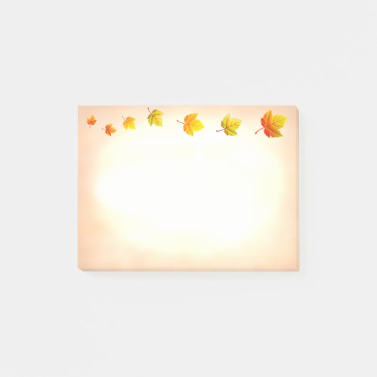 Herfstbladeren Notities Post-it® Notes (Voorkant)