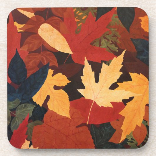 Herfstbladeren Onderzetter (Voorkant)