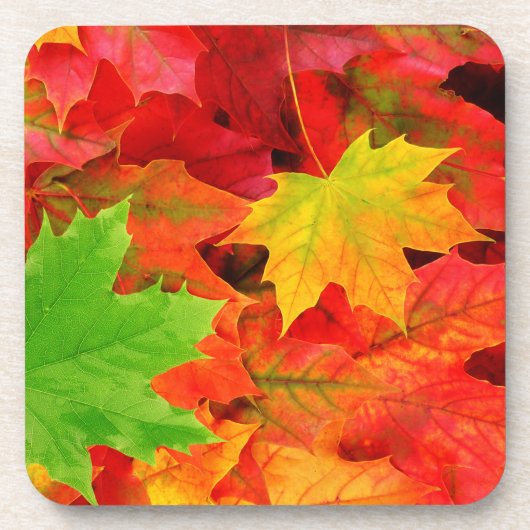 Herfstbladeren Onderzetter (Voorkant)