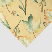 Herfstbladeren (ontwerp 44 geel/Sinaasappel serie) Tissuepapier (Detail)