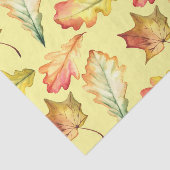 Herfstbladeren (ontwerp 46 geel/Sinaasappel serie) Tissuepapier (Detail)