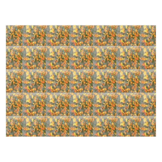 herfstbladeren op water tafelkleed (Voorkant (Horizontaal))