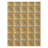 herfstbladeren op water tafelkleed (Voorkant)