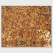 HERFSTBLADEREN PATROON CADEAUPAPIER (Vlak)