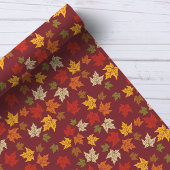Herfstbladeren Patroon Cadeaupapier