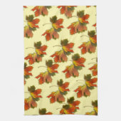 Herfstbladeren Patroon Theedoek (Verticaal)