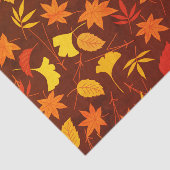 Herfstbladeren Patroon Tissuepapier (Detail)