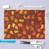 Herfstbladeren Patroon Tissuepapier (Craft)