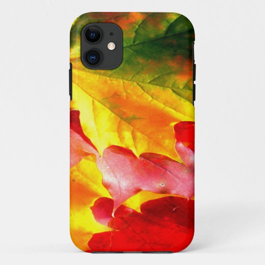 Herfstbladeren Personaliseer het Geel, Rood, Groen Case-Mate iPhone Case (Achterkant)