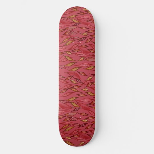 Herfstbladeren Persoonlijk Skateboard (Voorkant)