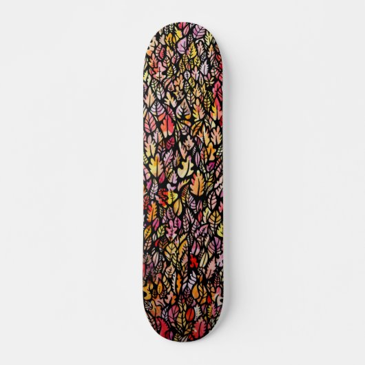 Herfstbladeren Persoonlijk Skateboard (Voorkant)