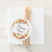 Herfstbladeren Pompoen Bruiloft Feest Favor Gift T Bedankjes Labels (In situ)