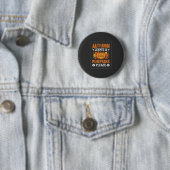 Herfstbladeren Pompoen Halloween Ontwerp Ronde Button 5,7 Cm (In situ)