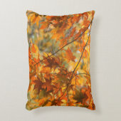 Herfstbladeren pompoen Sinaasappel gekleurd katoen Accent Kussen (Voorkant(Verticaal))