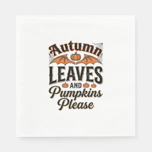 Herfstbladeren Pompoenen Gelieve Vintage Fall_1 Servet
