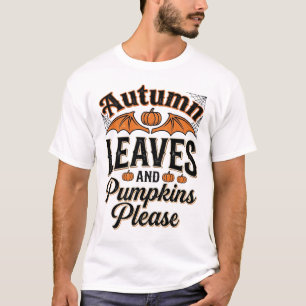 Herfstbladeren Pompoenen Gelieve Vintage Fall_1 T-shirt