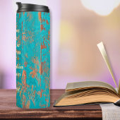 Herfstbladeren & pompoenen Rustiek Inspirerend Quo Thermosbeker