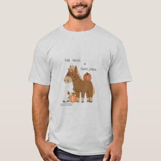 Herfstbladeren & pony's graag T-shirt