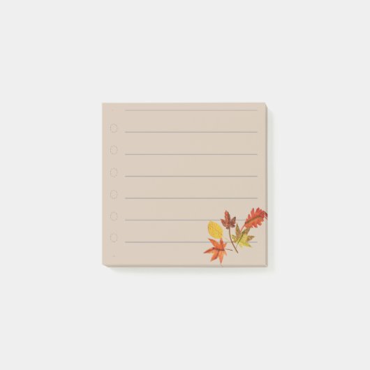 Herfstbladeren post-it® notes (Voorkant)