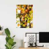 Herfstbladeren Poster (Thuiskantoor)