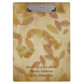 Herfstbladeren Professioneel Klembord (Voorkant)