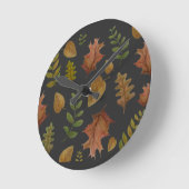 Herfstbladeren Ronde Klok (Hoek)