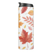 Herfstbladeren RVS Reisbeker Thermosbeker (Geroteerd rechts)